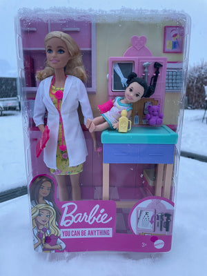 Barbie “øre/næse/hals læge legesæt”