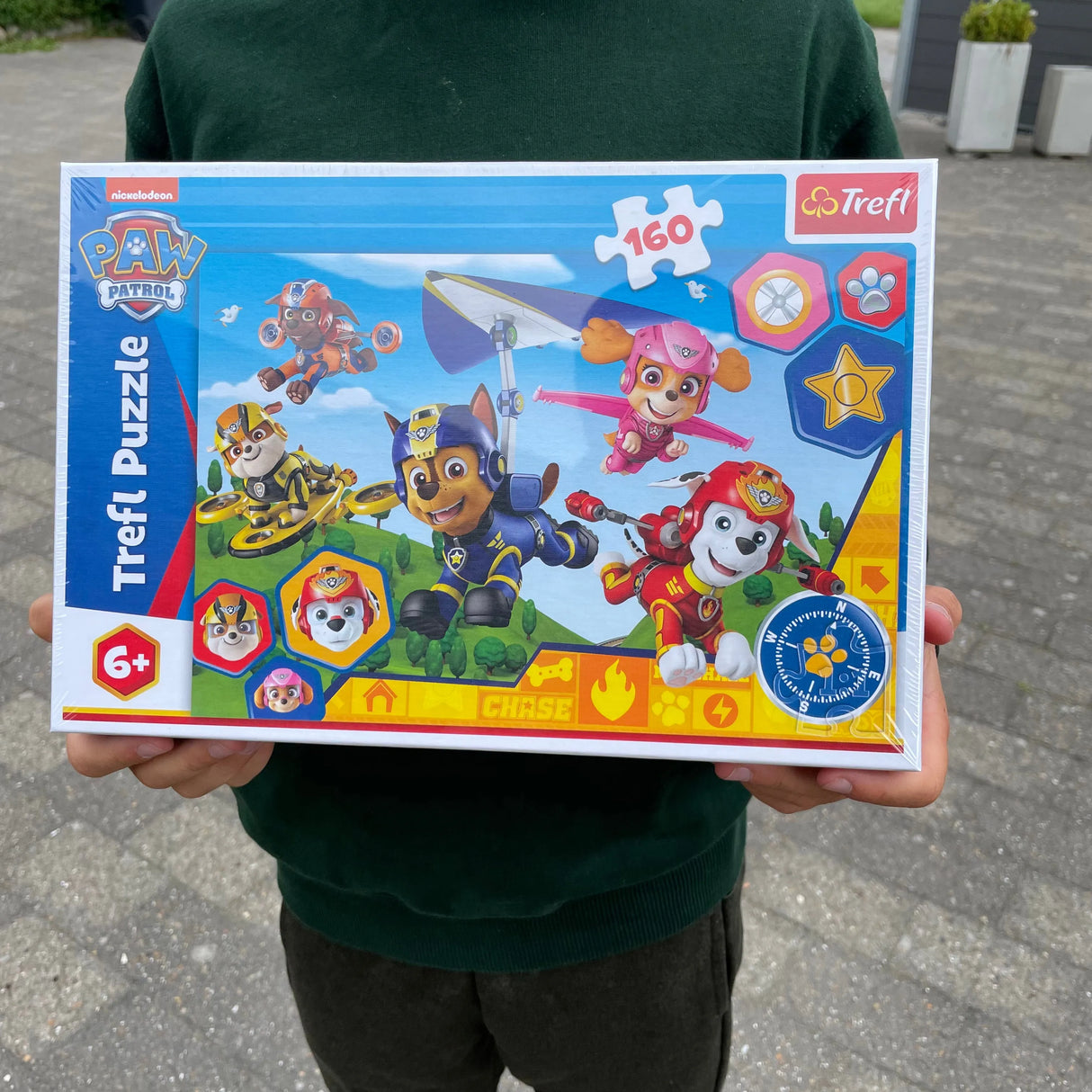 Paw patrol puslespil med 160 brikker