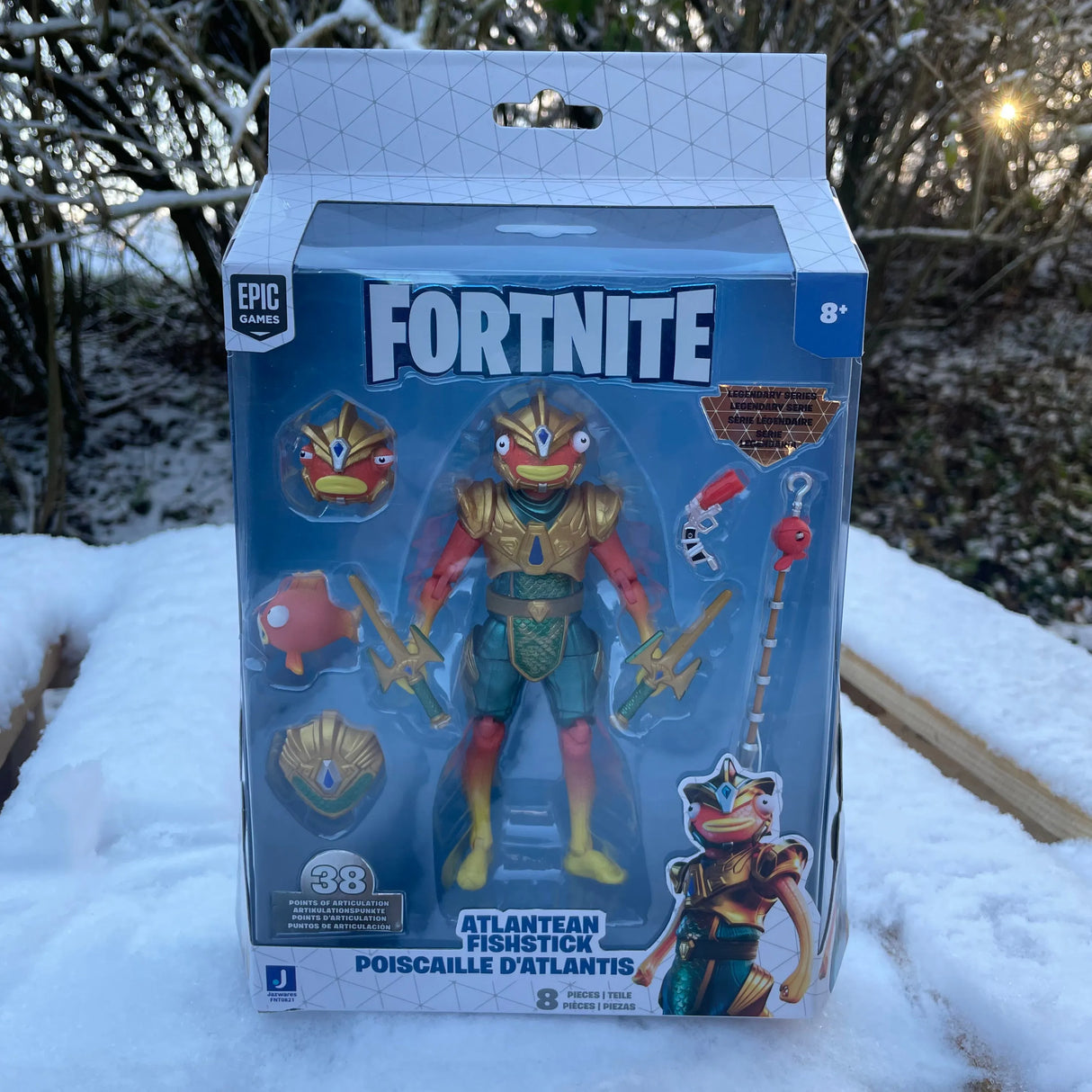 Fortnite figur med mange dele