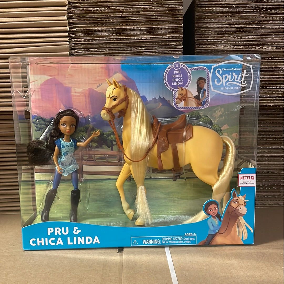 Spirit riding free "Pru og Chica Linda"