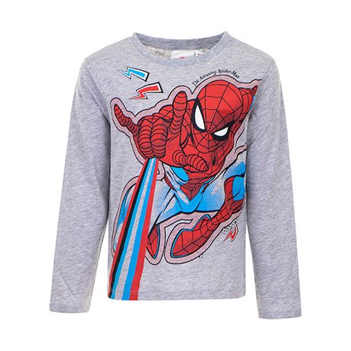 Spiderman "Lightning" longsleeve grå