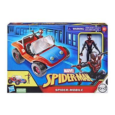 Spiderman Miles Morales bil & figur