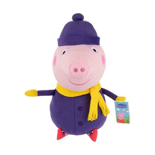 Gurli Gris kæmpe bamse i vintertøj 50 cm