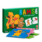 Bamses billedebog minispil "Hvem gør hvad" puslespil