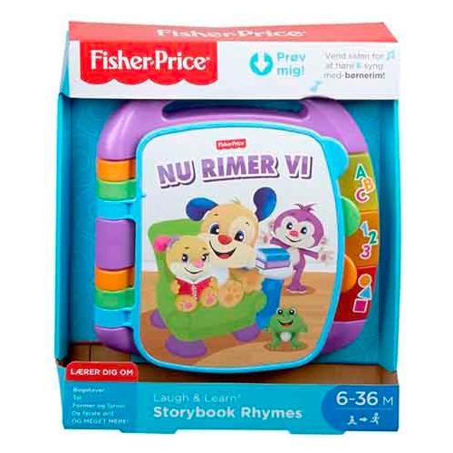 Fisher Price rimebog dansk børnesange og børnerim