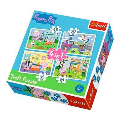 Gurli Gris 4-i-1 puslespil 