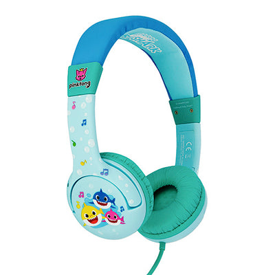 Babyshark Blå Høretelefon ca. 3-7 år