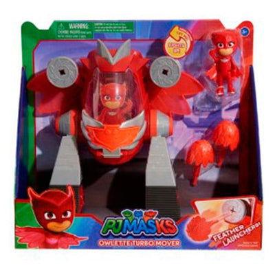 Pyjamas Heltene turbo mower Owlette legetøjsfigur