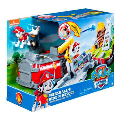 Paw Patrol Marshall transformerende redningsbil legesæt