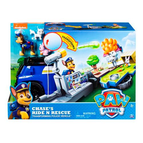 Paw Patrol Chase transformerende redningsbil legesæt