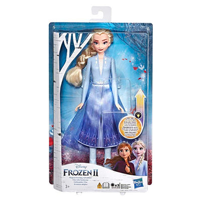 Frozen 2 Elsa dukke med lys