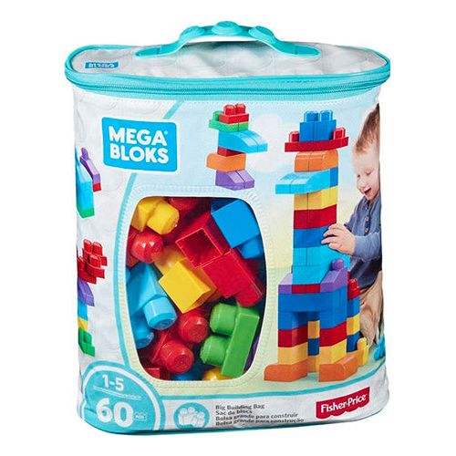Fisher-Price Mega Blocks blå 60 klodser legesæt