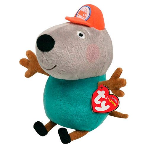 Gurli Gris "Bedstefar hund" 15 cm TY bamse