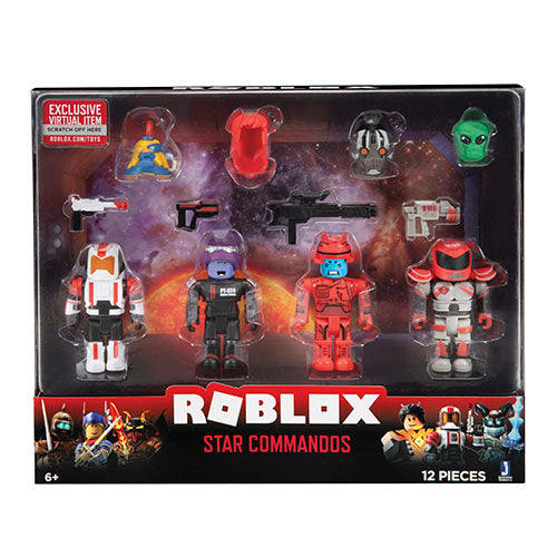 Roblox legesæt and match Star Commandos 4 stk legetøjsfigurer