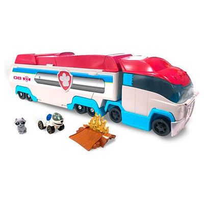 Paw Patrol true Metal 2i1 lastbil incl køretøj (og plads til 7 køretøjer)