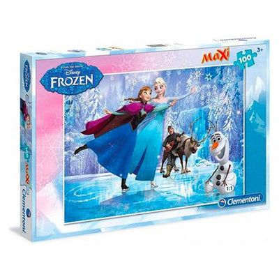 Frozen puslespil 100 brikker