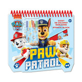 Paw Patrol kreativt sæt med skabeloner, klistermærker og tuscher