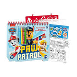 Paw Patrol kreativt sæt med skabeloner, klistermærker og tuscher