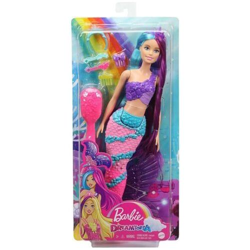 Barbie Dreamtopia havfrue med børste