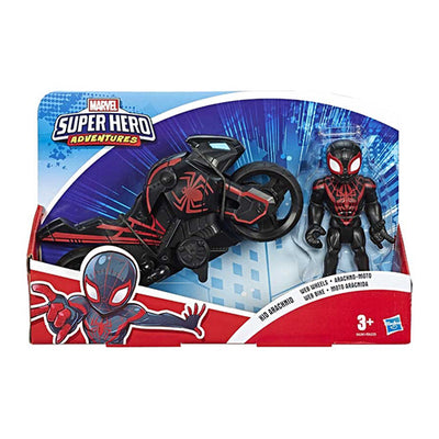 Spiderman dark Hero figur incl motorcykel