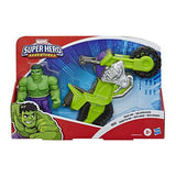 Hulk motorcykel med figur