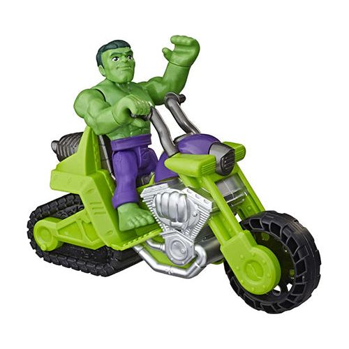 Hulk motorcykel med figur