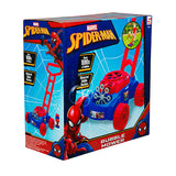 Spiderman elektronisk sæbeboble græslåmaskine