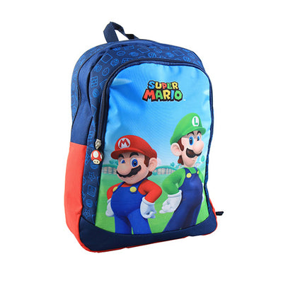 Super Mario skoletaske/rygsæk 38 cm