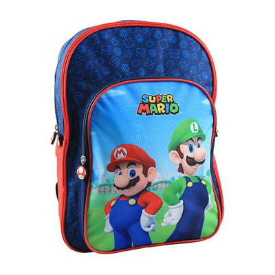 Super Mario rygsæk/skoletaske 42 cm