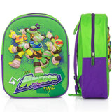 Turtles 3D børnehave rygsæk/taske 32 cm høj