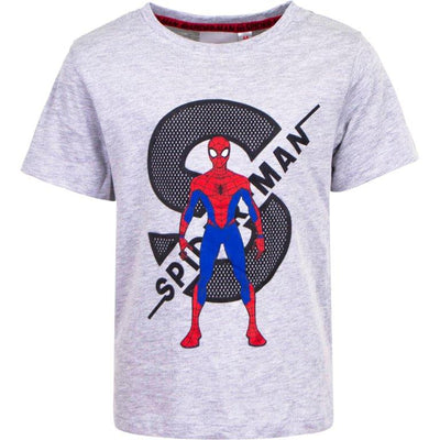 Spiderman t-shirt grå 3-8 år