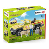 Schleich dyrlæge pickup incl dyr